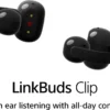 Sony LinkBuds Clip Open-Ear Truly Wireless Earbuds